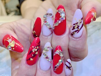 ネイルサロン ジェイ(Nail Salon J)/スカルプバレンタインネイル