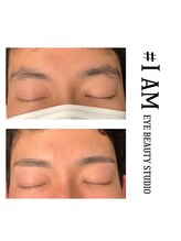 アイアム アイビューティースタジオ つくば店(I am EYE BEAUTY STUDIO)/メンズアイブロウ