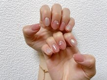 キキネイル たまプラーザ店(kikinail)/新社会人ネイル　大人シンプル