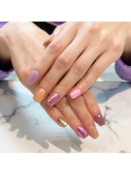 ピンク×パープル