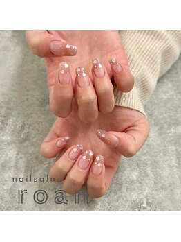 ロアンネイル(roan nail)/グラデーションハート