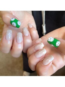 セクションプラス 吉祥寺(SECTION+)/落書きお花デザイン