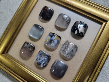 阿良波々岐(アラハバキ)/【Foot】選べるアート２本