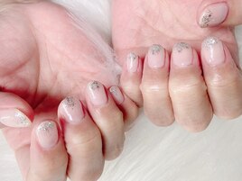 ショートネイルでも可愛い!!