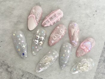 ネイル ブーマー(Nail BOOMER)の写真/【BOOMERデザイン★持ち込みOK（フィルイン）】個性派さんも大歓迎★周りと差がつくネイルを♪