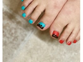 フットチョコレートデザイン