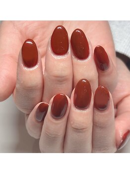 アンジェリーク ネイルアンドアイ 前橋元総社町店(Angelique Nail & Eye)/ワンカラー/北澤