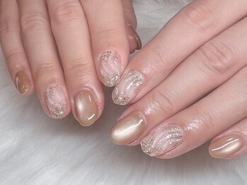 スリーラッシュ エルフネイル(threelash elf.nail)/マグネット　ニュアンス　