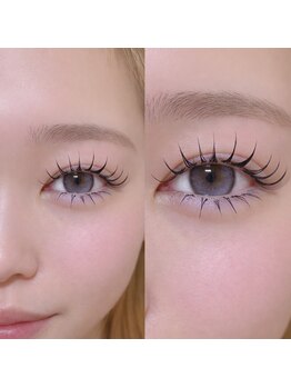 シェリー 梅田店(Cherie)の写真/【新感覚モチエクステ】まつ毛の負担を極限まで軽減させた最新のマツエクで違和感なし☆ナチュ盛り目元へ