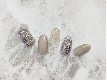 ジュアール(JuAR)/ツイードネイル