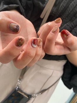 アオ 渋谷(ao.)/ボルドーネイル