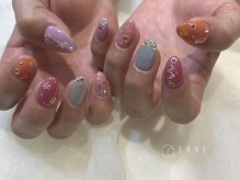 アンネ 東心斎橋店(ANNE)/カラフルネイル ari