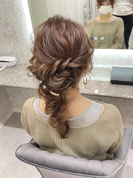 トータルサロン ファイブ(five)/パーティヘアセット