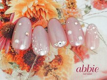 ネイルサロン アビー 宮益坂店(abbie)/ホワイトパール◇¥11803