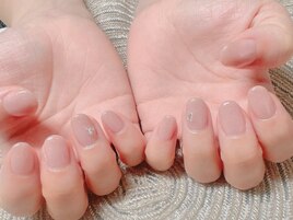 ナチュラルグラデーションネイル
