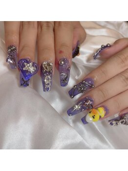 リンドネイル バイ モカ アンド ララ(Lind nail by moca and LaLa)/キャラクターネイル