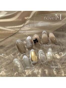ノウェム(nove'M)/ribbon/heart