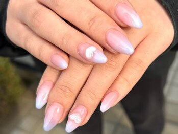 ナミネイル(NAMI nail)の写真/《シンプル派必見》ワンホン/韓国ネイル/うる艶ネイルが得意なサロン☆シンプル～イベントネイルまで対応◎