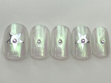 ネイルメゾン 天神店(NAIL MAISON)/オーロラミラースター冬 ¥4550