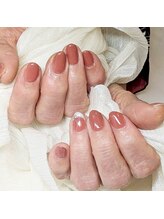 ウェリネイルサロン(WelinailSalon)/シンプル＆１本アート　4380円