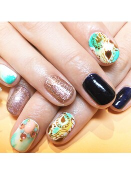 ミキュア(MICURE)/タイダイandペイズリー