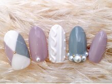 アミネイルズ(AmiNails)/ニットネイル♪