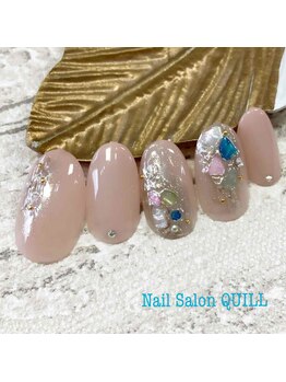 ネイルサロン クイル(QUILL)/７月シェル（２）