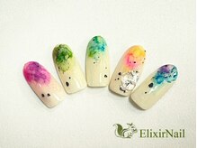 エリクサーネイル 池袋(Elixir Nail)/定額b カジュアル/クーポン使用