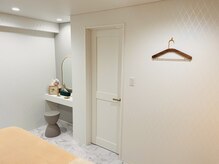 リラクゼーションサロン カラン(calan)/施術後はこちらで身支度を