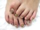 リノネイル(Lino Nail)の写真/【梅田/中津】足元から上品さ&こだわりを☆トレンド感抜群フットネイルが大人気♪≪フット¥4000~オフ込≫