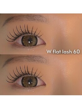 ナナ(7 Nana)/Wフラットラッシュ　60束