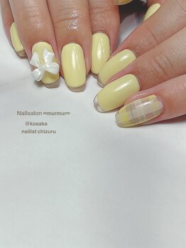 プライベート ネイルサロン マーマ(murmur)/クリアフレンチネイル