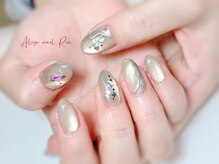 アリサネイル(ALISA NAIL)/ゆるふわ上品定額デザイン