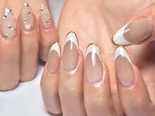 キラネイル アンド アイラッシュ by World Beauty(KIRA)/大人フレンチ