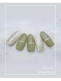 ハンドネイルNo.176