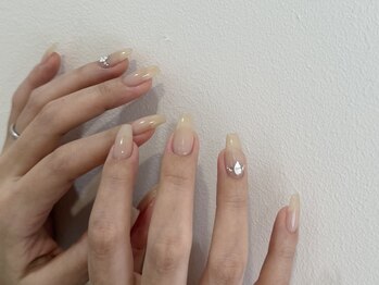 ワンカラーネイル by yuki.