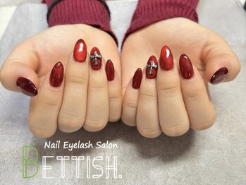 ネイルアイラッシュサロン ベティッシュ 桜木町店(Nail Eyelash Salon BETTISH)/マグネットネイル