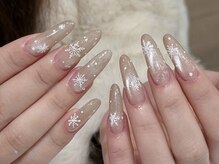 ナユキ 北千住店(NA.YUKI)/秋冬ネイル　エレガントデザイン