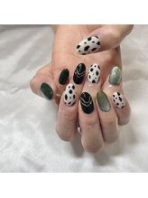 ミーナ バイ エム ウィッシュ(Mina by M.wish)/アニマル柄ネイル