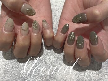 アクイユ 銀座店(ACCUEIL)/秋色nail