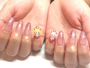 ネイルサロンブリス(nail salon Bliss)/☆キャラクターネイル☆