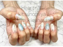 はあとねいる 宇都宮御幸ヶ原店/【福島指名】青マーメイドネイル