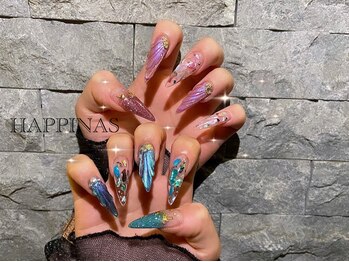 ハピナス(HAPPINAS)/マーメイドネイル