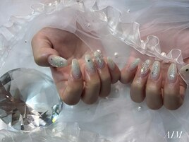 ブルーチークネイル