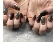 ネイルサロンファストネイルプラス 新宿店(FAST NAIL PLUS)/2024秋ネイル【ミラーネイル】