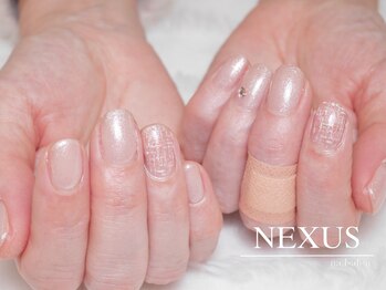 ネクサス(NEXUS)/控えめな大人のツイードネイル