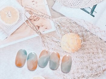 カノア(KANOA)の写真/【シンプルでもトレンドをおさえた大人可愛い指先に★】上品で可愛らしい指先に、周りからの好感度UP！