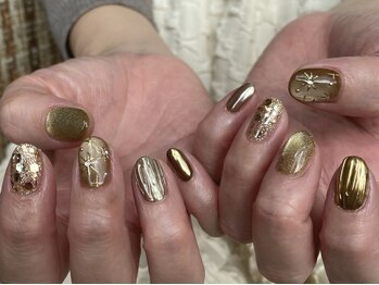 おめでたいニューイヤーネイル!