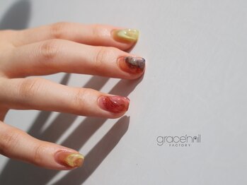 グレースネイルファクトリー(grace'nail factory)/フィルイン/ニュアンスネイル