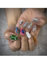 ネイルサロンファストネイルプラス 新宿店(FAST NAIL PLUS)/2024夏ネイル【個性派】